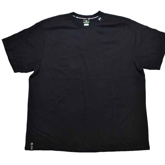 Lifted Research Group Mens LRG Rooting Deeply Black Knit Tee Shirt New Medium - Picture 1 of 3